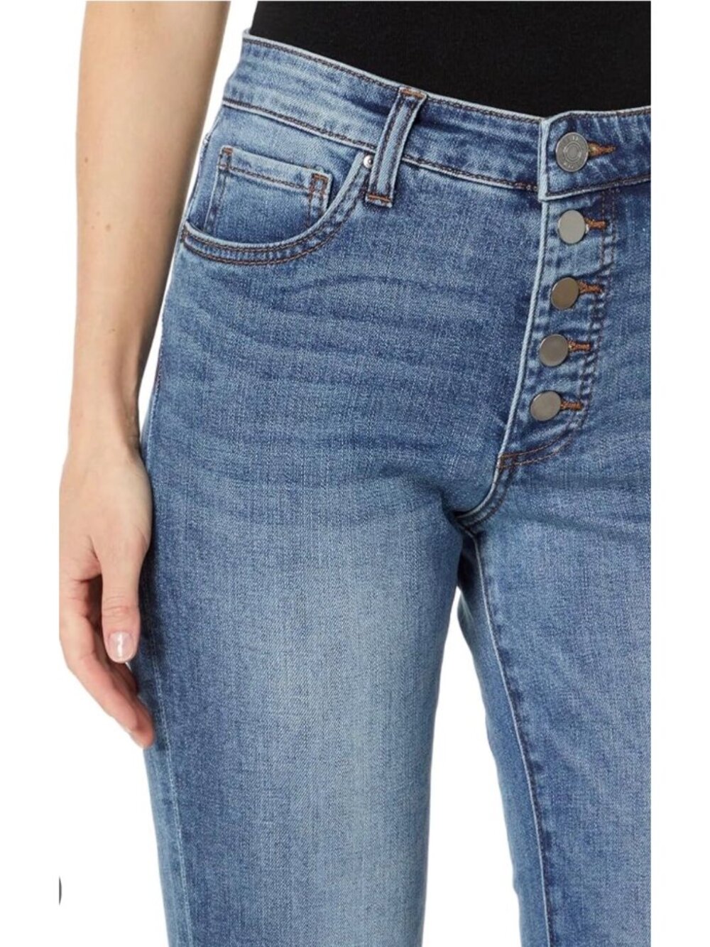 Kut From The Kloth Catherine High Rise Boyfriend Jeans Size 8